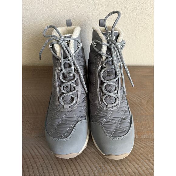 KEEN Terradora II Wintry Waterproof Boots Women’s Size 8 1/2 Gray Winter Snow - Picture 7 of 10
